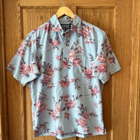 LIBERTY HOUSE The ONO Shirt Vintage Reverse Print Hawaiian Shirt - Picture 4 of 10